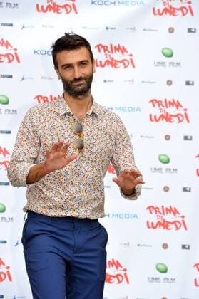 Prima di Lunedi Filmpremiere in Rom Rome Photocall film First Monday . Pictured: Andrea de Maria  Copyright: xCamillaxMorandix