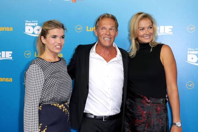 Anke Engelke, Christian Tramitz und Franziska van Almsick bei der Findet Dorie Kino Premiere am 15.09.2016 in Berlin Findet Dorie Kinopremiere in Berlin, 2016 