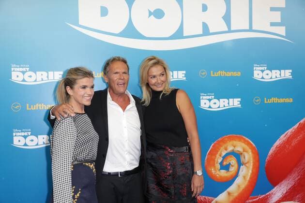 Anke Engelke, Christian Tramitz und Franziska van Almsick bei der Findet Dorie Kino Premiere am 15.09.2016 in Berlin Findet Dorie Kinopremiere in Berlin, 2016 