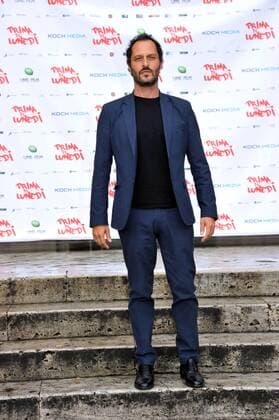 Rome Photocall film First Monday . Pictured: Fabio Troiani Trussardi dress  Copyright: xCamillaxMorandix