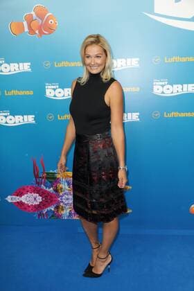 Franziska van Almsick bei der Findet Dorie Kino Premiere am 15.09.2016 in Berlin Findet Dorie Kinopremiere in Berlin, 2016 