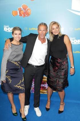 Anke Engelke, Christian Tramitz und Franziska van Almsick bei der Findet Dorie Kino Premiere am 15.09.2016 in Berlin Findet Dorie Kinopremiere in Berlin, 2016 