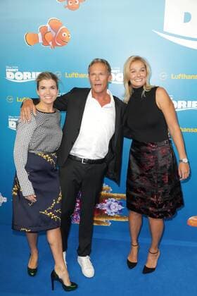 Anke Engelke, Christian Tramitz und Franziska van Almsick bei der Findet Dorie Kino Premiere am 15.09.2016 in Berlin Findet Dorie Kinopremiere in Berlin, 2016 