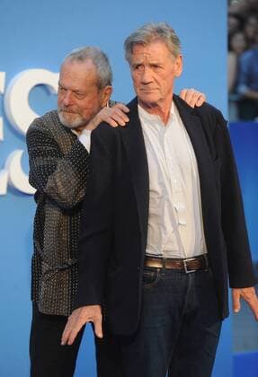 September 15, 2016 - England, United Kingdom - Terry Gillian and Michael Palin attend the World Premiere of The Beatles: Eight Days A Week - The Touring Years at Odeon Leciester Square. United Kingdom - ZUMAs147
