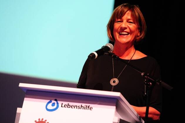 Gala der Familiale 2016 Ulla Schmidt Preisverleihung der 1.ten Familiale 2016, Abschlussgala des Filmwettbewerbes der Lebenshilfe unter dem Motto; Drehen sie ihr eigenes Ding; im Kosmos in Berlin am 15.09.2016