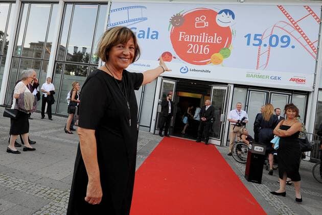 Gala der Familiale 2016 Ulla Schmidt Preisverleihung der 1.ten Familiale 2016, Abschlussgala des Filmwettbewerbes der Lebenshilfe unter dem Motto; Drehen sie ihr eigenes Ding; im Kosmos in Berlin am 15.09.2016