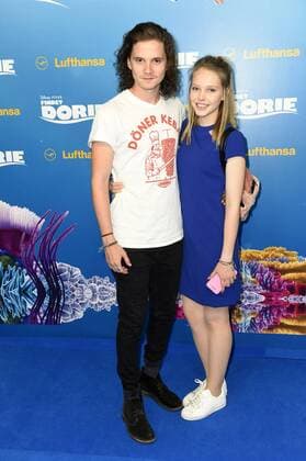 Tilman Pörzgen und Lina Larissa Strahl bei der Premiere des Kinofilms Findet Dorie Finding Dory im Zoo Palast. Berlin, 15.09.2016 Foto:xFredericx xFuturexImage