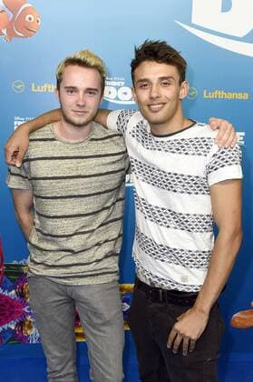 Julian Hannes und Amir Yarahi bei der Premiere des Kinofilms Findet Dorie Finding Dory im Zoo Palast. Berlin, 15.09.2016 Foto:xFredericx xFuturexImage