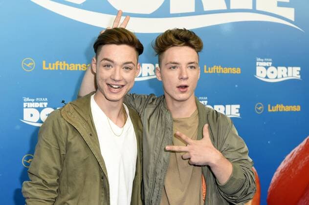 Heiko Lochmann und Roman Lochmann (Die Lochis) bei der Premiere des Kinofilms Findet Dorie Finding Dory im Zoo Palast. Berlin, 15.09.2016 Foto:xFredericx xFuturexImage