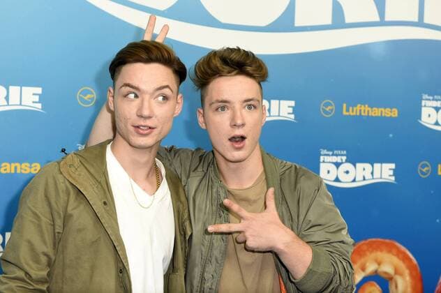 Heiko Lochmann und Roman Lochmann (Die Lochis) bei der Premiere des Kinofilms Findet Dorie Finding Dory im Zoo Palast. Berlin, 15.09.2016 Foto:xFredericx xFuturexImage