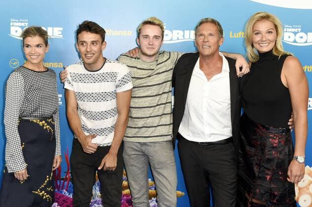 Anke Engelke, Julian Hannes, Amir Yarahi, Christian Tramitz und Franziska van Almsick bei der Premiere des Kinofilms Findet Dorie Finding Dory im Zoo Palast. Berlin, 15.09.2016 Foto:xFredericx xFuturexImage