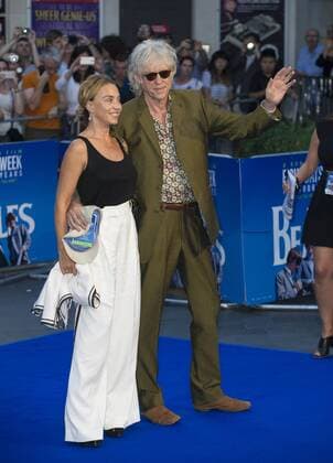 The Beatles: Eight Days A Week - The Touring Years World Premiere London, UK. Jeanne Marine and Sir Bob Geldof at the World premiere of The Beatles: Eight Days A Week - The Touring Years at Odeon Leicester Square on September 15, 2016 in London, England. LMK386-61058-160916 