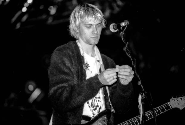 Nirvana Nirvana Kurt Cobain (1987–1994, Ü Roskilde Festival 1992