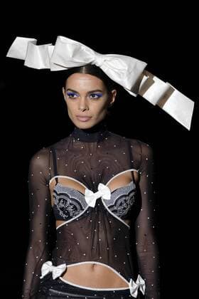 September 16, 2016 - Madrid, Madrid, Spain - A models walks during Andres Sarda Fashion Show at Madrid Fashion Week Spring Summer 2017 18 at Ifema, on September 16, 2016, in Madrid, Spain. Madrid Spain  - ZUMAn230