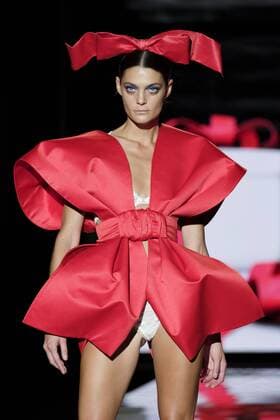 September 16, 2016 - Madrid, Madrid, Spain - A models walks during Andres Sarda Fashion Show at Madrid Fashion Week Spring Summer 2017 18 at Ifema, on September 16, 2016, in Madrid, Spain. Madrid Spain  - ZUMAn230