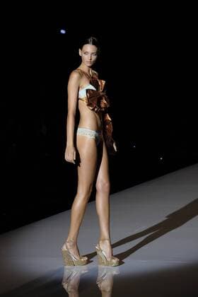 September 16, 2016 - Madrid, Spain - A models walks during Andres Sarda Fashion Show at Madrid Fashion Week Spring Summer 2017 18 at Ifema, on September 16, 2016, in Madrid, Spain. Madrid Spain  - ZUMAn230