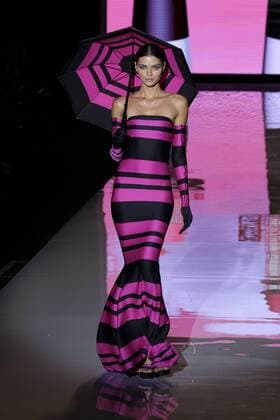 September 16, 2016 - Madrid, Madrid, Spain - A models walks during Andres Sarda Fashion Show at Madrid Fashion Week Spring Summer 2017 18 at Ifema, on September 16, 2016, in Madrid, Spain. Madrid Spain  - ZUMAn230
