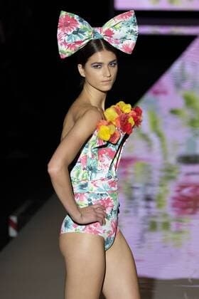 September 16, 2016 - Madrid, Madrid, Spain - A models walks during Andres Sarda Fashion Show at Madrid Fashion Week Spring Summer 2017 18 at Ifema, on September 16, 2016, in Madrid, Spain. Madrid Spain  - ZUMAn230