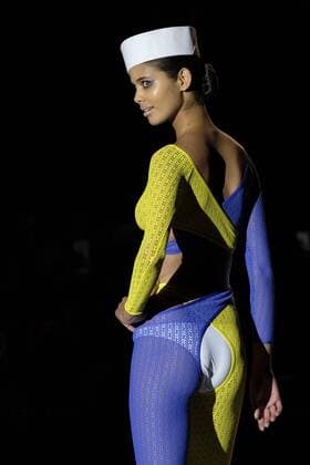 September 16, 2016 - Madrid, Madrid, Spain - A models walks during Andres Sarda Fashion Show at Madrid Fashion Week Spring Summer 2017 18 at Ifema, on September 16, 2016, in Madrid, Spain. Madrid Spain  - ZUMAn230