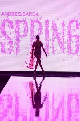 Andres Sarda fashion Show at the Mercedes Benz Fashion Week 16 in Madrid. Cordon Press  DiegoxPuerta