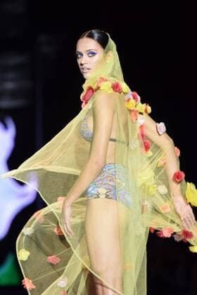 Andres Sarda fashion Show at the Mercedes Benz Fashion Week 16 in Madrid. Cordon Press  DiegoxPuerta