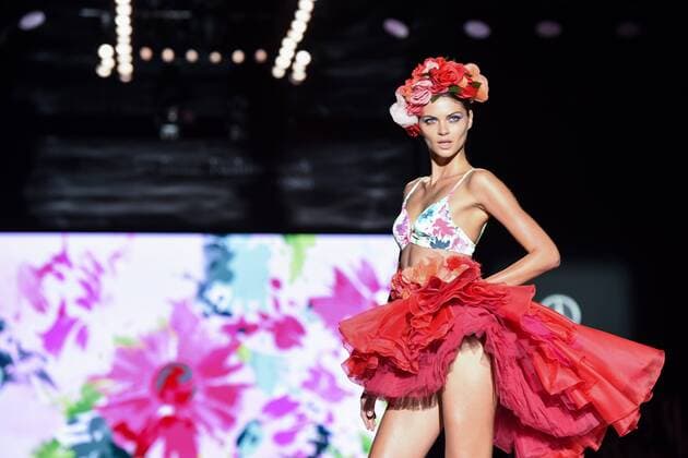 Andres Sarda fashion Show at the Mercedes Benz Fashion Week 16 in Madrid. Cordon Press  DiegoxPuerta