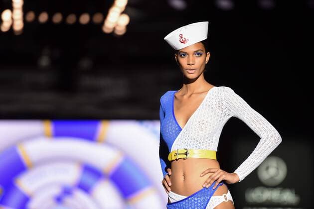 Andres Sarda fashion Show at the Mercedes Benz Fashion Week 16 in Madrid. Cordon Press  DiegoxPuerta