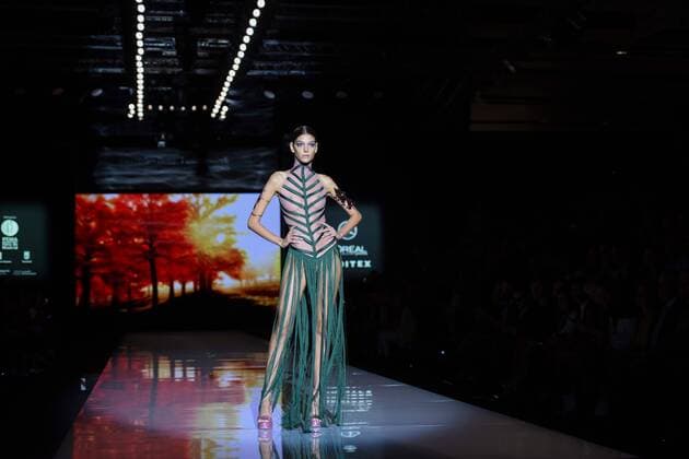 Andres Sarda fashion Show at the Mercedes Benz Fashion Week 16 in Madrid. Cordon Press  DiegoxPuerta