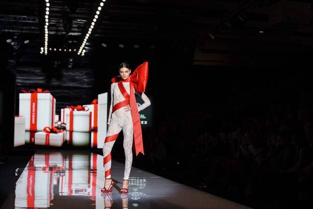 Andres Sarda fashion Show at the Mercedes Benz Fashion Week 16 in Madrid. Cordon Press  DiegoxPuerta