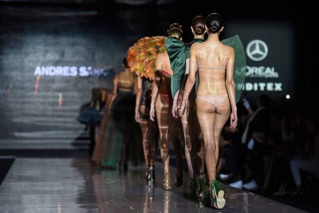 Andres Sarda fashion Show at the Mercedes Benz Fashion Week 16 in Madrid. Cordon Press  DiegoxPuerta