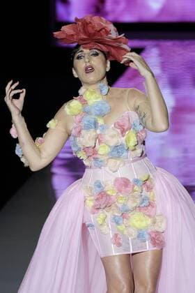 September 16, 2016 - Madrid, Spain - The actress Rossy de Palma during Andres Sarda show at Madrid Fashion Week Spring summer 2017 18 at Ifema on Septmeber 16, 2016, in Madrid, Spain. Madrid Spain  - ZUMAn230