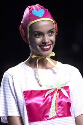 Madrid Fashion Week - Agatha Ruiz de la Prada show Model bei der Agatha Ruiz de la Prada Fashion Show auf der Mercedes-Benz Fashion Week Madrid Spring Summer 2017. Madrid, 16.09.2016 Agatha Ruiz de la Prada Model  Foto:xDyDxFotografosx xFuturexImage