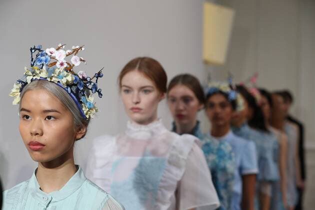 . 16 09 2016. London, United Kingdom. Bora Aksu show at London Fashion Week Spring Summer 2017.  xStephenxLockx xi-Imagesx IIM-13458-0005