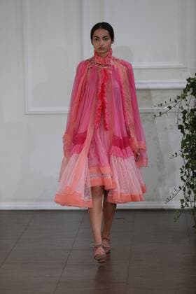 . 16 09 2016. London, United Kingdom. Bora Aksu show at London Fashion Week Spring Summer 2017.  xStephenxLockx xi-Imagesx IIM-13458-0012