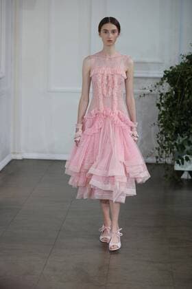. 16 09 2016. London, United Kingdom. Bora Aksu show at London Fashion Week Spring Summer 2017.  xStephenxLockx xi-Imagesx IIM-13458-0024