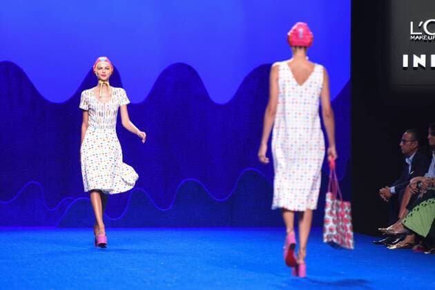 Agatha Ruiz de la Prada fashion show at the Mercedes Benz Fashion Week Madrid. Cordon Press  DiegoxPuerta