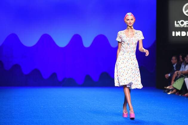 Agatha Ruiz de la Prada fashion show at the Mercedes Benz Fashion Week Madrid. Cordon Press  DiegoxPuerta