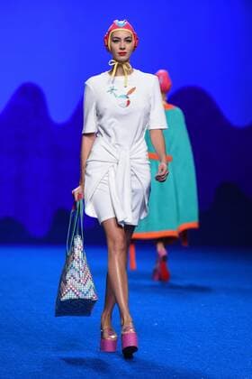 Agatha Ruiz de la Prada fashion show at the Mercedes Benz Fashion Week Madrid. Cordon Press  DiegoxPuerta