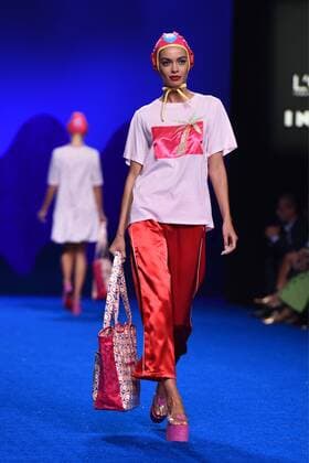 Agatha Ruiz de la Prada fashion show at the Mercedes Benz Fashion Week Madrid. Cordon Press  DiegoxPuerta