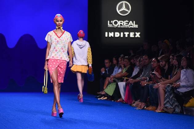 Agatha Ruiz de la Prada fashion show at the Mercedes Benz Fashion Week Madrid. Cordon Press  DiegoxPuerta