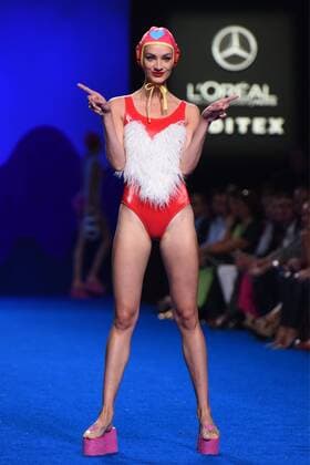 Agatha Ruiz de la Prada fashion show at the Mercedes Benz Fashion Week Madrid. Cordon Press  DiegoxPuerta