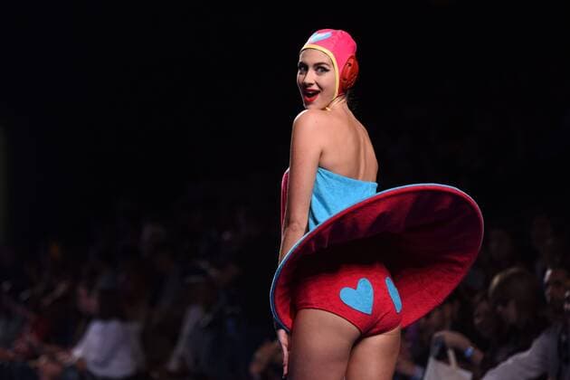 Agatha Ruiz de la Prada fashion show at the Mercedes Benz Fashion Week Madrid. Cordon Press  DiegoxPuerta