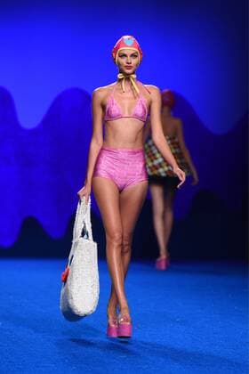 Agatha Ruiz de la Prada fashion show at the Mercedes Benz Fashion Week Madrid. Cordon Press  DiegoxPuerta