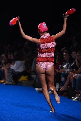Agatha Ruiz de la Prada fashion show at the Mercedes Benz Fashion Week Madrid. Cordon Press  DiegoxPuerta