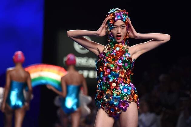 Agatha Ruiz de la Prada fashion show at the Mercedes Benz Fashion Week Madrid. Cordon Press  DiegoxPuerta