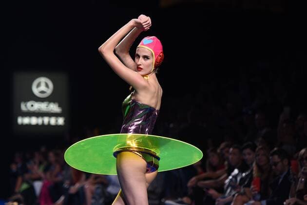Agatha Ruiz de la Prada fashion show at the Mercedes Benz Fashion Week Madrid. Cordon Press  DiegoxPuerta