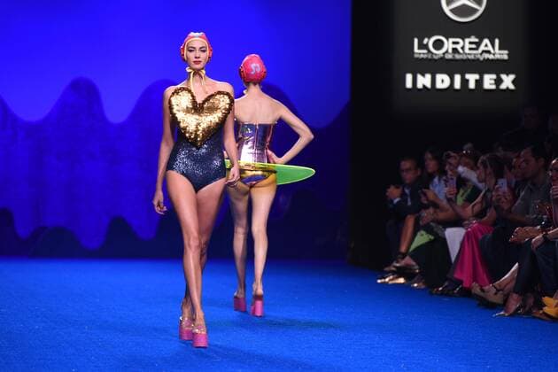 Agatha Ruiz de la Prada fashion show at the Mercedes Benz Fashion Week Madrid. Cordon Press  DiegoxPuerta