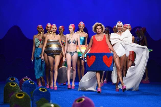 Agatha Ruiz de la Prada fashion show at the Mercedes Benz Fashion Week Madrid. Cordon Press  DiegoxPuerta