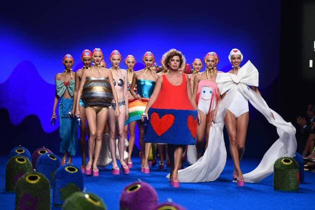 Agatha Ruiz de la Prada fashion show at the Mercedes Benz Fashion Week Madrid. Cordon Press  DiegoxPuerta