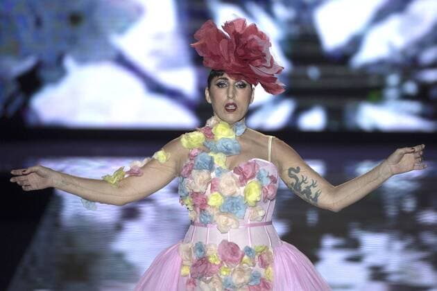 Rossy de Palma bei der Andres Sarda Fashion Show auf der Mercedes-Benz Fashion Week Madrid Spring Summer 2017. Madrid, 16.09.2016 Rossy de Palma  Foto:xDyDxFotografosx xFuturexImage
